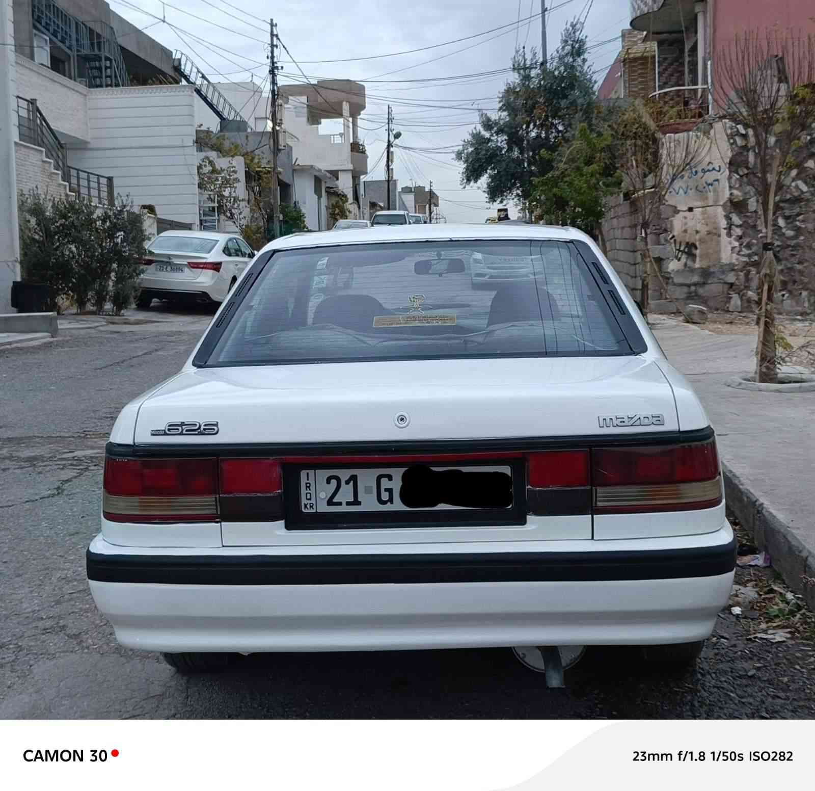 🌹مازدا 626 
🌺گێڕ عادی
🌸مۆدێل ١٩٩٠
🌻مەکینە ٨ و بەخ
🍁سوکان پاوەر
🌹ڕەقەم سلێمانی
🌼ویل سۆپەر
🌸بەشەرتی تحویل و غرامة
🥀مەکینەو گێڕی مەزبوت 
🍒تەنها فرۆشتنەو سعری ٤٥ وەرەقەو موعامەلەیەکی کەم
🌺ناونیشان/سلێمانی-ڕاپەڕین
🍁ڕەقەم مۆبایل
*********** السليمانية, العراق
