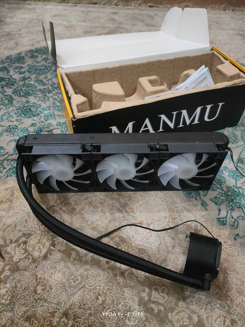السلام عليكم
مبرد مائي من MANMU

اسمه:MANMU 360ARGB/RGB

لونه اسود و RGB

نضيف100% 

سعره 70 و بيه مجال


**إذا كنت صاحب هذا الإعلان وتريد حذفه لأي سبب، رجاءا أرسل رسالة إلى الدعم الفني**