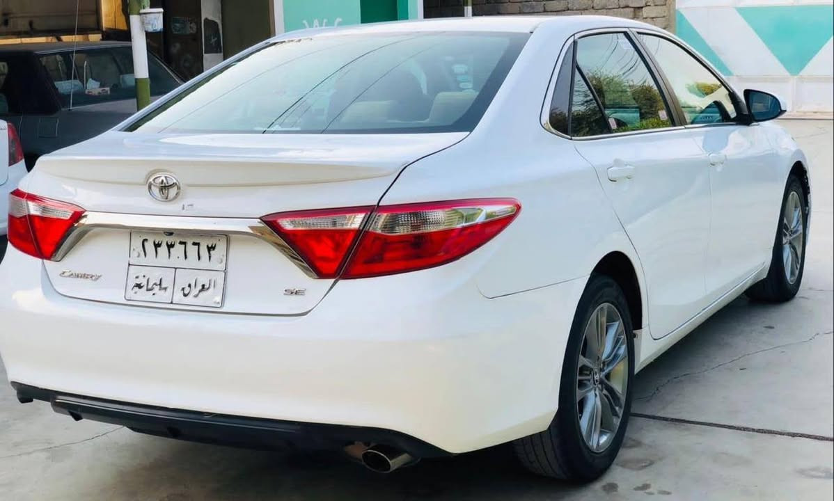 Camry2015
كامري 2015 
موصفات SE كندي
كلين مكفوله عدا مكانين ملاحظات بارد
رقم سليمانية تحويل مباشر 
محرك 2500
تحكم ستيرن
كشن كهرباء
سونار موجود 
كير محرك تبريد تحويل كله شرط ✅
السياره مكانها كركوك-الحويجة 
السعر 169 وبي مجال قليل
***********
‏‪0782 914 1093‬‏
