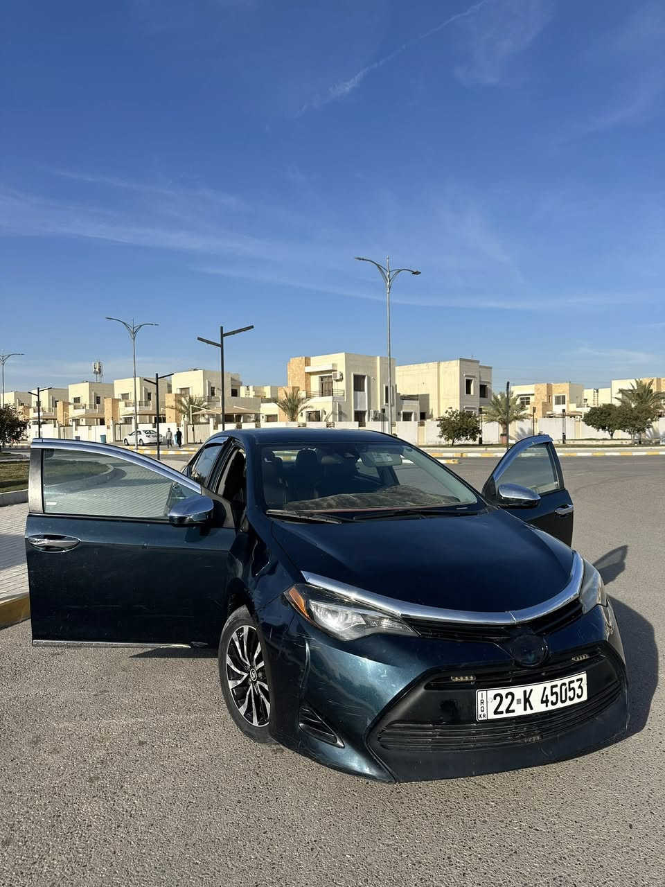 كورلا امريكي موديل 2017
لون مميز ✨ (ابو الشذرة) 

كير محرك شرط لا صرف لا بخار لا صوت 

صدر امامي خلفي جديد شرط✅

تخم تاير جديد جديد 

تبريد ثلج ❄️ تدفئة نار 🔥 

شاشة كبيرة بلادي + كامرة بلادي 

داخل جلد اسود مميز 🔥✨

تحكم ستيرن + مثبت سرعة 

رادار امامي اصلي بلادي 

تحكم تبريد وتدفئة كلها لمس 

سيارة جديدة ونضيفة حيل    

سيارة جديدة شرط

رقم اربيل دولي سنوية 2028 بأسمي تحويل ثاني يوم 

(السيارة بيها جاملغين الخلفيات والجنطة والباقي كفالة

(( السعر 119 وبيها مجال )) *********** مكان السيارة تكريت
