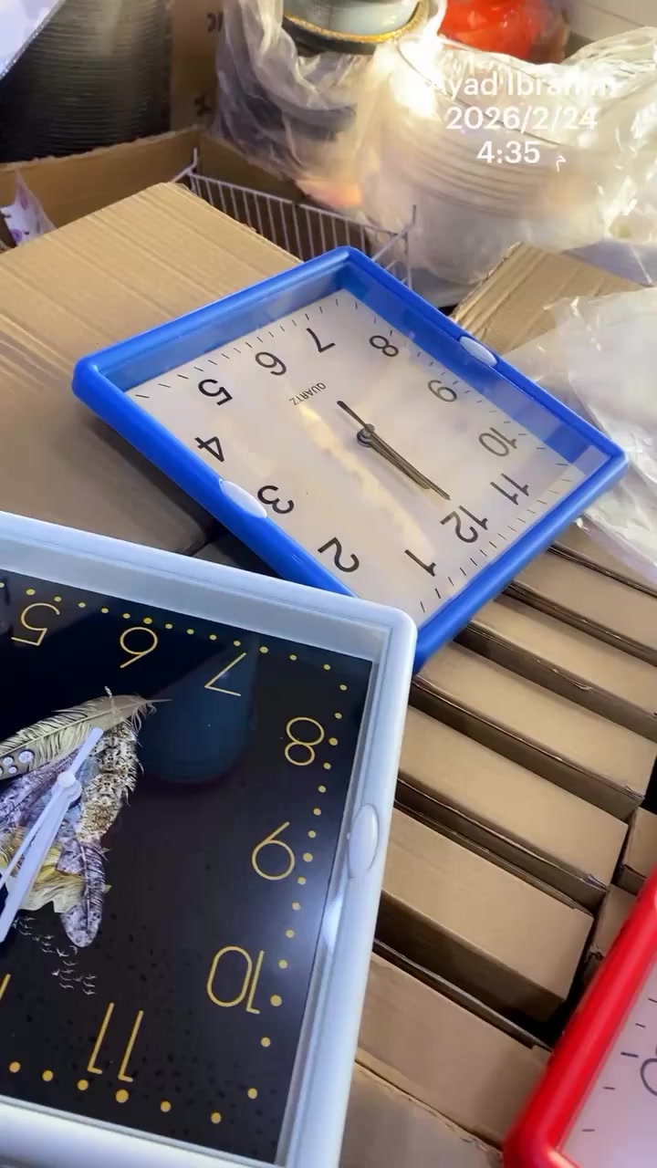 تخفيضات 🔥تخفيضات 🔥رجع توفررت وجبة جديدة من  ساعة جداري الوان واشكال مختلفة  .🌺🌺

السعر فقط .🔥
3.500 دينار  . 🌺🌺

لحكووو قبل لايخلص 🏃🏃‍♂️🏃🇲🇦

العنوان // خانقين تولفروش امام معمل نسيج جانب دلسوز بزاز .🕰️🕰️

علمأ يتوفرر لدينا خدمة توصيل لجميع مناطق خانقين.🚗🚗


**إذا كنت صاحب هذا الإعلان وتريد حذفه لأي سبب، رجاءا أرسل رسالة إلى الدعم الفني**