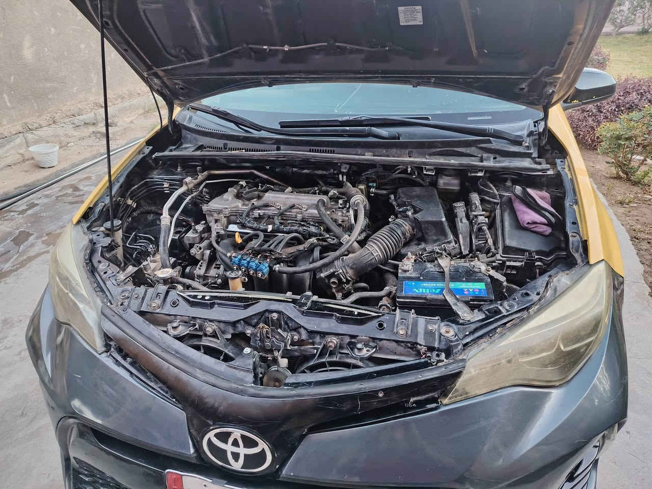 السلام عليكم من رخصه الادمن كورلا ٢٠١٤ كندي محدثه ١٩ داخل وخارج محرك وكير حاويه مكفولات صدر تخم تاير دوشمه كله تمام حادثه صندوك فقط مكفوله من فتح اي قطعه سعره ١١٨ مكاني بغداد مقابل مخابز باب الاغا رقمي ***********
