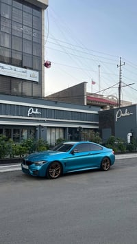 BMW 430i المميزة والوحيدة بالعراق coupe 2019 باج تظليل 80% مواصفات فول...