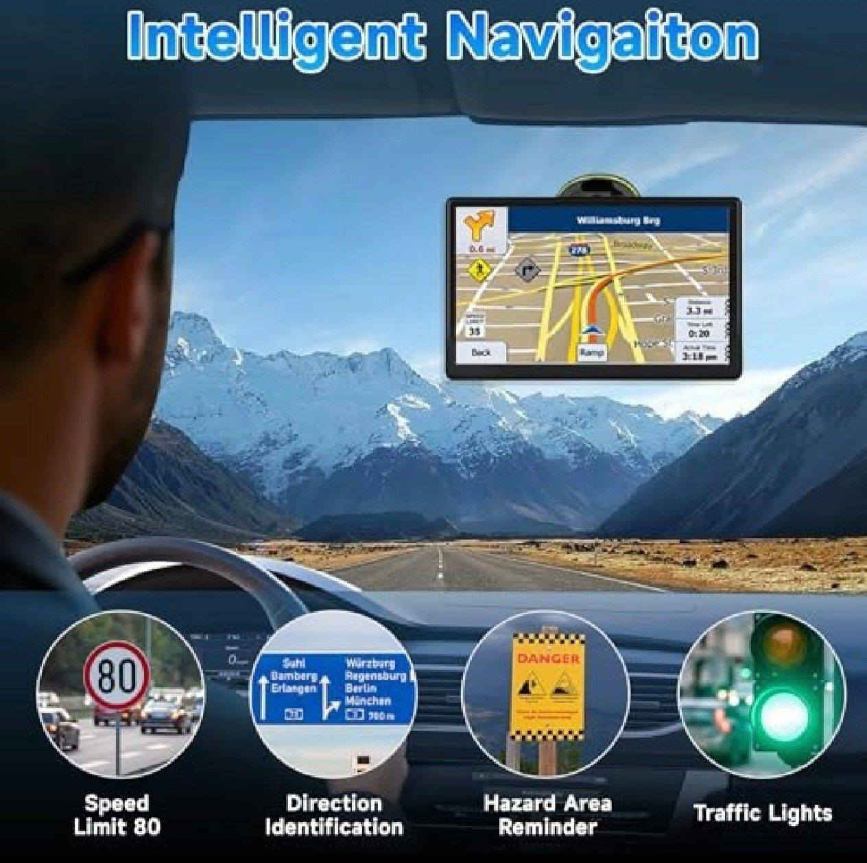 جهاز GPS للسيارة بشاشة لمس 7 إنج عالية الوضوح، يعمل بدون إنترنت ويعطي ملاحة دقيقة مع إرشادات صوتية وتحديد أسرع طريق.
يدعم البلوتوث وتشغيل MP3، ويعرض تحذير كاميرات السرعة ومعلومات الطريق.
متوافق مع 12–24 فولت مناسب للسيارات والشاحنات.
جهاز عملي وسهل الاستخدام وشاشته واضحة أثناء القيادة.
*********** مكاني نجف
