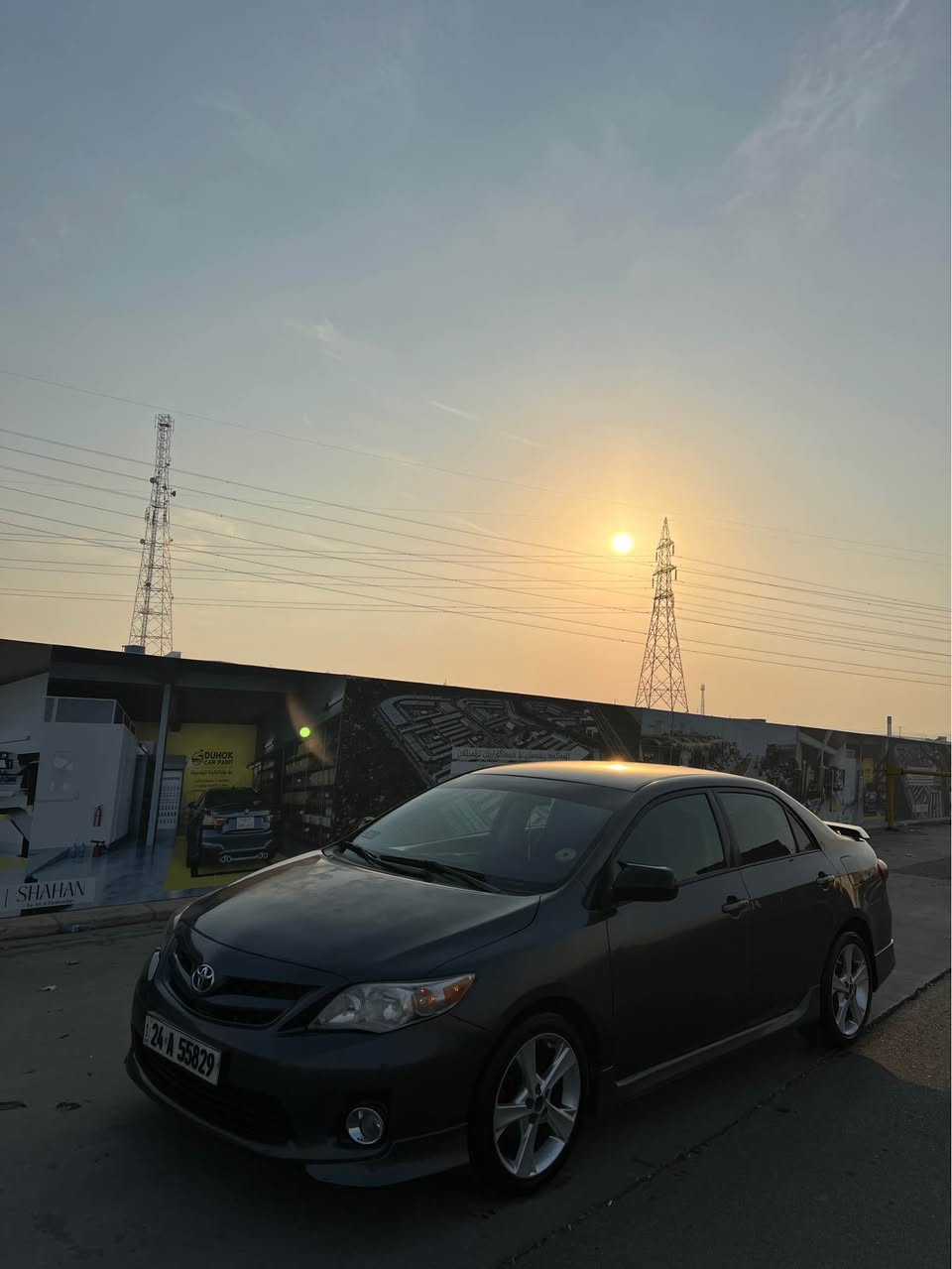 كورولا ٢٠١١
مواصفات S
٤ قتعه سبخ بئ داخلى بئ په ره شوت 
گئر مكينه شه رت تايره جديد شغاله
رقم جديد سنوى يا خلاس بوى
٣ ورقه غرامه يل سه ر تحويل شه رت 
سعر ١١٢
*********** دهوك, العراق
