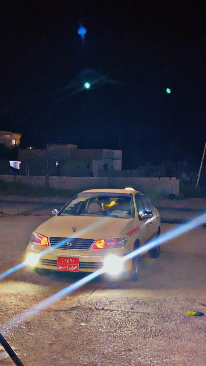 بەناوی خوای گەورە و مهرەبان 
نیسان سەنی ٢٠٠١ 
سەیارەکە تابڵێ جوان و خاوێنە 
ماڵی فەقیرە 
سەیارەکە ٤١٠ هەزار غرامەی لەسەرە 
دوای معامەلە دەیگەڕێنمەوە 
ژ.م *********** أربيل, العراق
