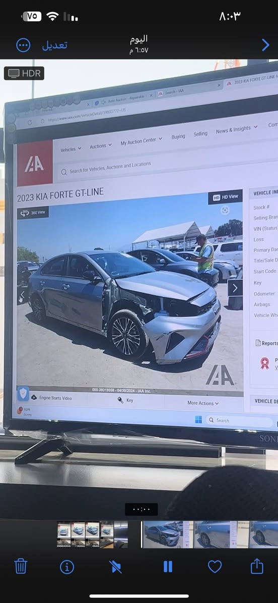 للبيع... كيا فورتي 2023 فول مواصفات جيتي لاين (GT LINE)محرك 2000 دوش المرغوب بدون دوانز كير محرك شرط ماشيه 16ميل السياره نضيفه حيل ومال بيت رقم اربيل 
المواصفات:
صمة تشغيل
صمة ابواب
شغيل عن بعد 
رادار امامي
رادار خلفي
رادار جانبي
لقطه عمياء
نحديد مسار
كروز سرعه
اشاير بالمري
(HARMAN KARDON) بستم صوت بلادي
هاند بريك بصمه
اوتو هولد
داخل اسود
GT LINE كشنات مختوم
GT LINE ستيرن مختوم
شحن لاسلكي
شاشه كبيره
كامره دوار
كار بلاي
3 انضمة قياده(سبورت_سمارت_نورمال)
لايت لد
بك لايت لد
بلاجكتورات لد زينون
ويل كب 17 سبورت
حكمات ستيرن جهتين
4 دسك
جامات كهرب
الضر: جامله سرقه فقط وبيها بارد جهة النفر 
السعر :180
***********وتشلع عيوني
