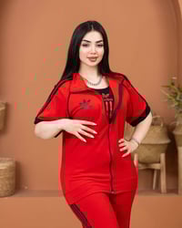 تراك رياضي • ثلاث قطع • قطن ليكرا