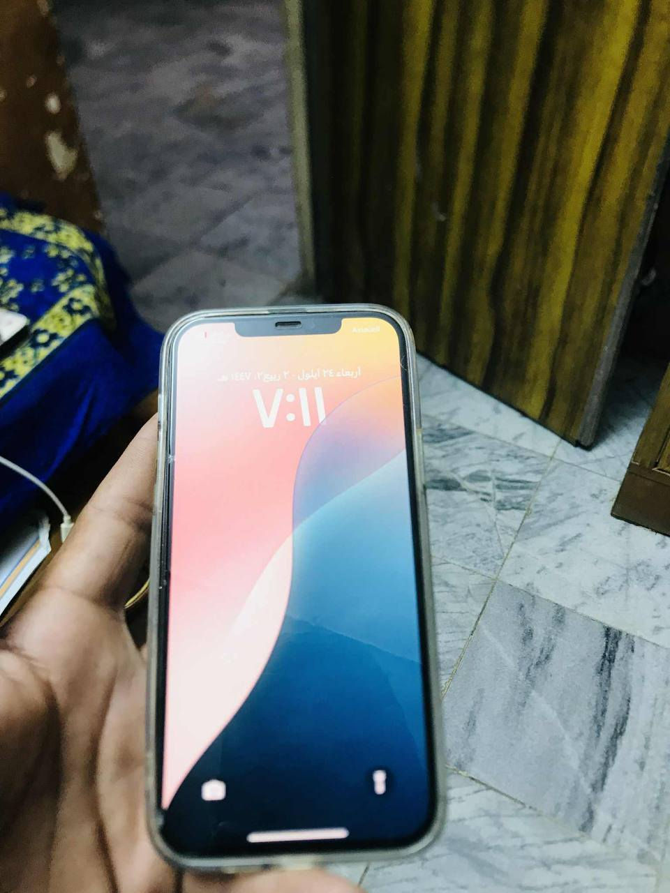 السلام عليكم ايفون 12برو ماكس للبيع مكفول من الفتح والصيانة بطاريه 78فقط بيه فطر بل  كلسه مال كامره مكاني بابل محاويل ***********للستفسار وتساب او اتصال
