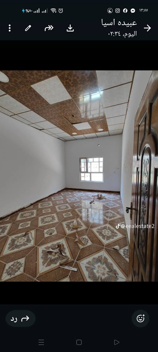دار طابو للبيع
بناء حديث
مساحة 300م
يتكون من
ثلاث غرف نوم 
واستقبال للرجال
واستقبال للنساء
وهول كبير
ومطبخ واسع
وصحيات خارجي وداخلي 
وكراج وحديقة وشارع عريض 
حي النصر خلف التجاري سايدين مركز شرطة العروبة للأستفسار الاتصال بالرقم 
***********
