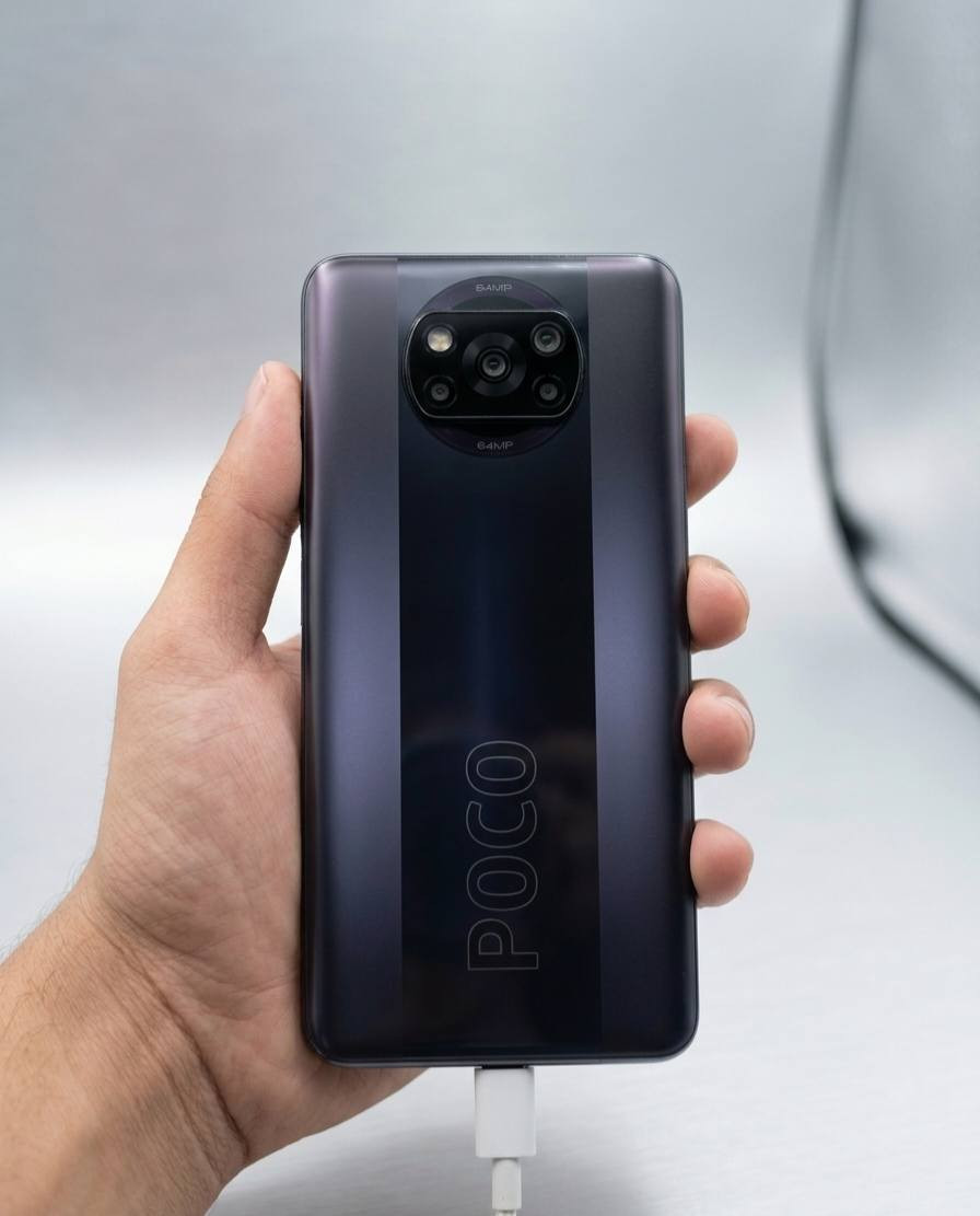 الغنى عن التعريف POCO X3 PRO، الخيار الممتاز للألعاب والأداء
للبيع: POCO X3 Pro (نسخة الأداء العالي)
السلام عليكم معروض للبيع جهاز POCO X3 Pro الغني عن التعريف، الخيار الممتاز للألعاب والأداء السلس. الجهاز شغال وبحالة ممتازة وجاهز للاستخدام.
 المواصفات الرئيسية للجهاز:
المعالج: Snapdragon 860 (أداء قوي جداً في الألعاب مثل ببجي وتصفح التطبيقات).
الشاشة: تدعم معدل تحديث 120Hz لسلاسة فائقة.
البطارية: 5160 مللي أمبير تدعم الشحن السريع.
 حالة الجهاز بكل أمانة ومصداقية:
الصيانة: الجهاز مفتوح ومصلح صيانة احترافية للذاكرة العشوائية (الرام/الماذربورد)، والجهاز حالياً شغال ومستقر تماماً 100% وبدون أي مشاكل.
النظافة الخارجية: الشاشة والظهر بحالة جيدة جداً 
الملحقات: يأتي مع الكرتونة الأصلية الخاصة به 
البصمه شغاله✅
الكاميرات الامامية والخلفيه شغالات✅
فيس آيدي شغال✅
 السعر والتواصل:
السعر المطلوب: [ا160 الف ] (مراعاةً لحالة الجهاز، السعر مناسب جداً وقابل للتفاوض البسيط).
مكان التواجد: [ بغداد- مدينة الصدر]
للتواصل والاستفسار: يرجى إرسال رسالة خاصة أو الاتصال على الرقم: [ ***********]
ملاحظة: البيع بـ "المكشوف" والوضوح أساس التعامل، والجهاز شغال وجاهز للفحص والتجربة قبل الشراء
