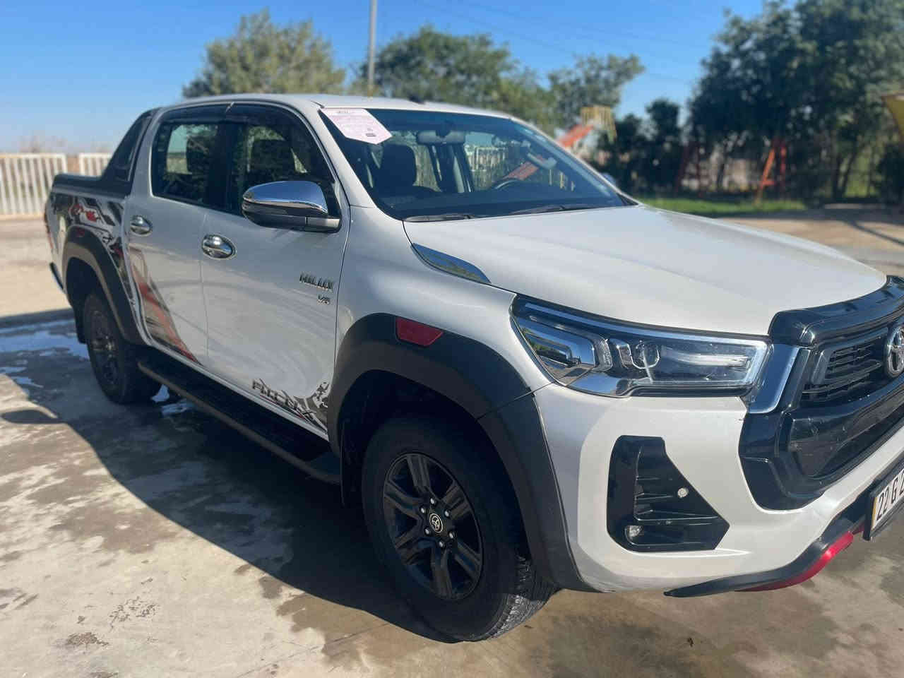 هايلوكس 2024  TRD ساز رقم اربيل تحويل مباشر مكفوله كفاله عامه كير محرك حداديه بوضع الشركة لايت زنون بصمه تشغيل + ابواب شاشه كار بلي اشاير مري نيكل ماشيه ٦٢ الف مكاني ديالى السعر ٣٩٠ 
***********
