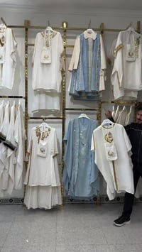 زي رمضاني بناتي • مقاسات ٥-١٧ سنة • طوز خوماتو