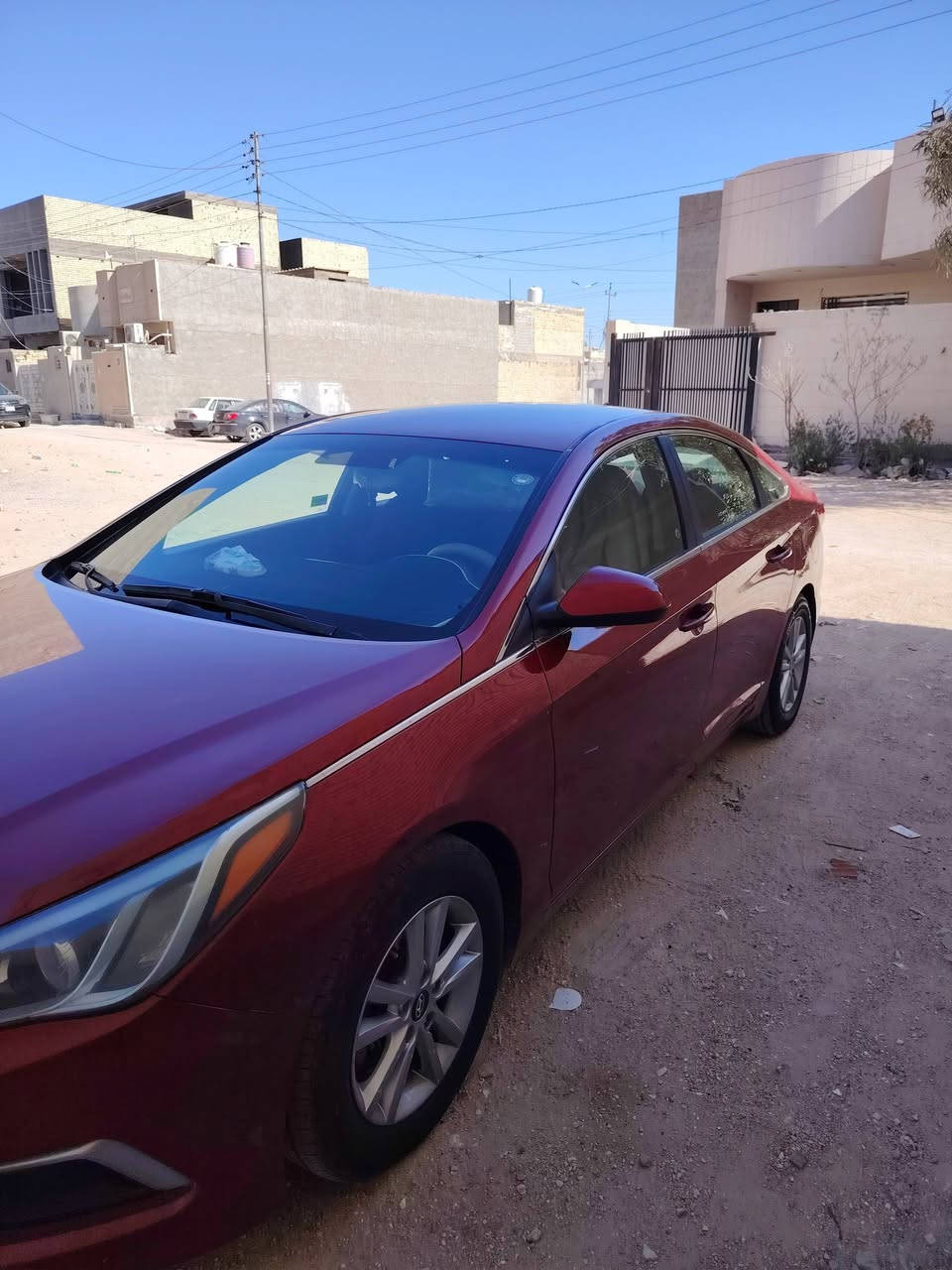 سوناتة موديل ٢٠١٦ وارد أمريكي رقم أربيل انكليزي باسم عربي تريد تحويل تريد وكالة
كفالة عامة السيارة من الصبغ والتبديل الضربة بيها بالبنيد شوية صبغ بدون ضربة ماشر بالصور
 والدعامية بيها كسر صغير  وبيها باردات
السيارة نص فول
تحكم جهتين
٣انظمة قيادة مود درايف
بالجنطة بصمة
رادارات بالمري
شاشة وكامرة
ويل كب المرغوب
دواخل لونين
منافذ يو اس بي
واواكس
ثلاجة
كير جديد مكينة٢٤٠٠ جي دي اي حاوية شرط الفحص ماخذينها ب14ورقة جدية لوك
تبريد ثلج شرط الفحص
تخم تايرات 4بالكارتون جديد
حدادية ٩٠بالمية
سيارة احلى من الصور السونار موجود 
السعر ١١٥
للاستفسار الاتصال ***********
