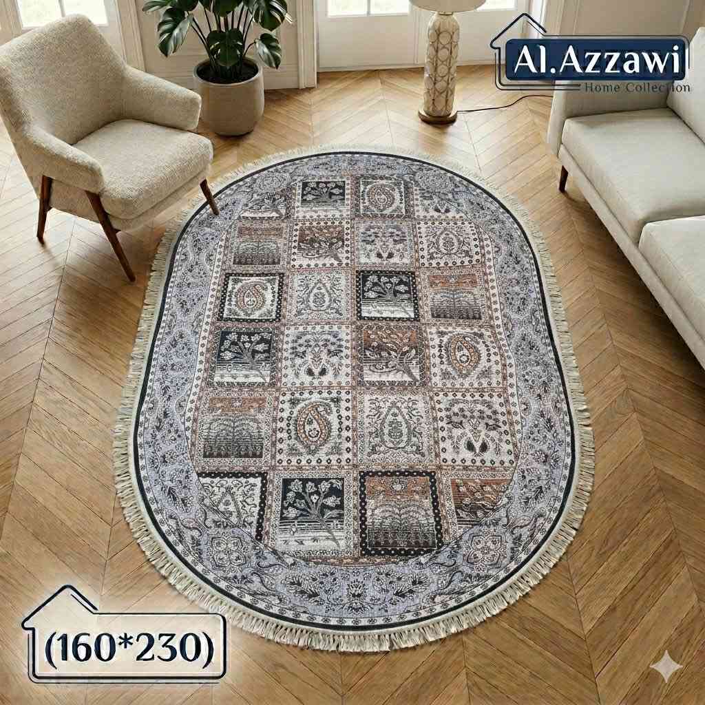 آللهم صل على محمد وآل محمد 

ماركة العزاوي 

*160×230 كلاودي بيضوي ثقيل 
● ظهر كابوي شرشوبة 

*120×180 بيضوي كلاودي ثقيل
● ظهر كابوي شرشوبة 

*80×150 كلاودي بيضوي ثقيل
● ظهر كابوي شرشوبة 

*60×100 بيضوي كلاودي ثقيل
● ظهر كابوي شرشوبة

*50×80 بيضوي كلاودي ثقيل
● ظهر كابوي شرشوبة 

*100×100 كلاودي دائرة ثقيل
● ظهر كابوي شرشوبة 

للحجز و الأستفسار مراسلة الصفحة أو واتساب على الرقم 

***********

العنوان / الديوانية _ قضاء عفك_ شارع المحيط مقابل مجمع محمد الصباغ داخل الفرع 

يوجد خدمة توصيل لجميع المحافظات
