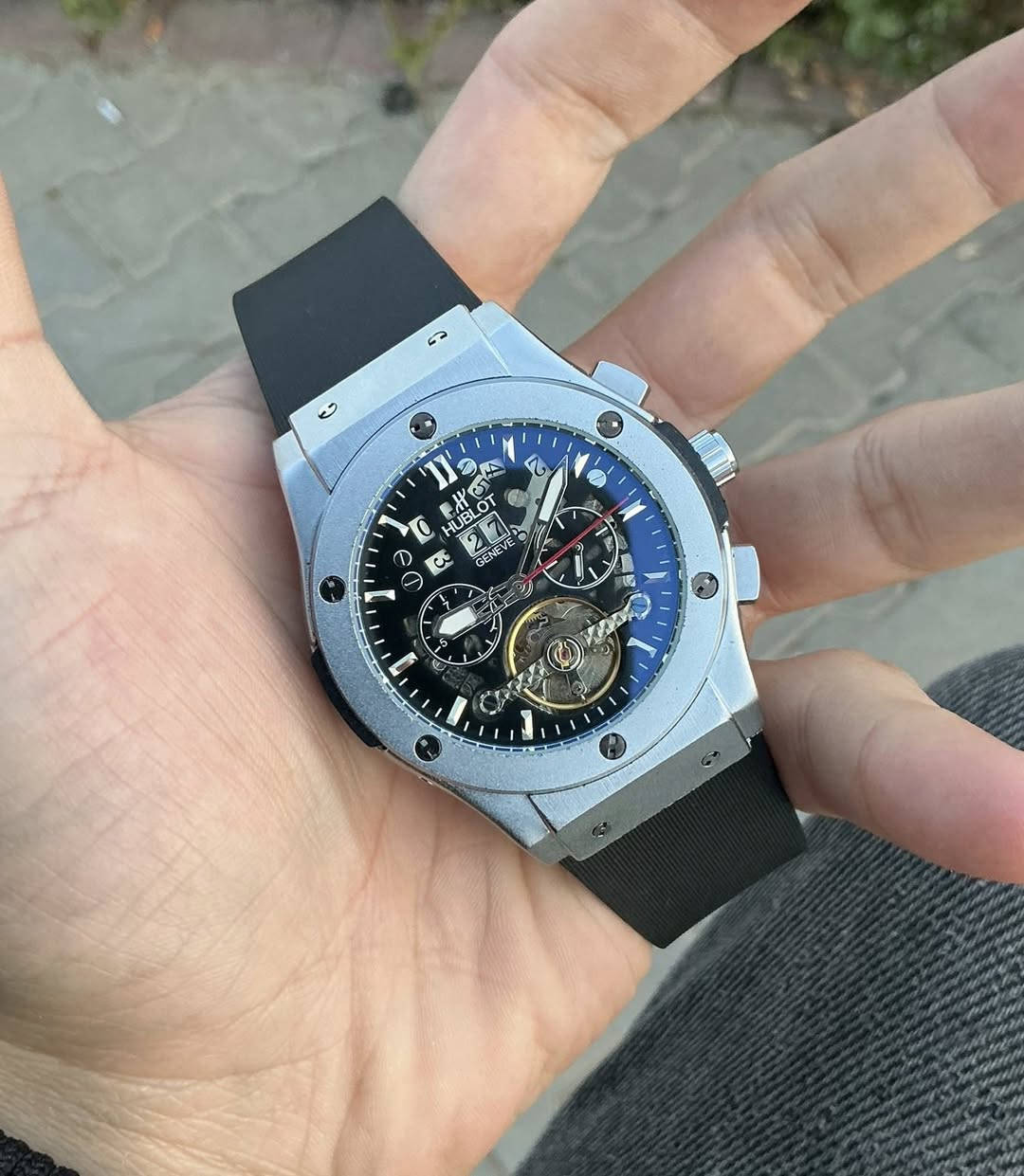 السلام عليكم ساعة هوبلوت اوتوماتيك
مستعمل نظيف جدا
مكينة شفاف
تاريخ شهري بيانو
قطر 42 43
عقارب فسفور
سناتر شغال
75 الف


**إذا كنت صاحب هذا الإعلان وتريد حذفه لأي سبب، رجاءا أرسل رسالة إلى الدعم الفني**