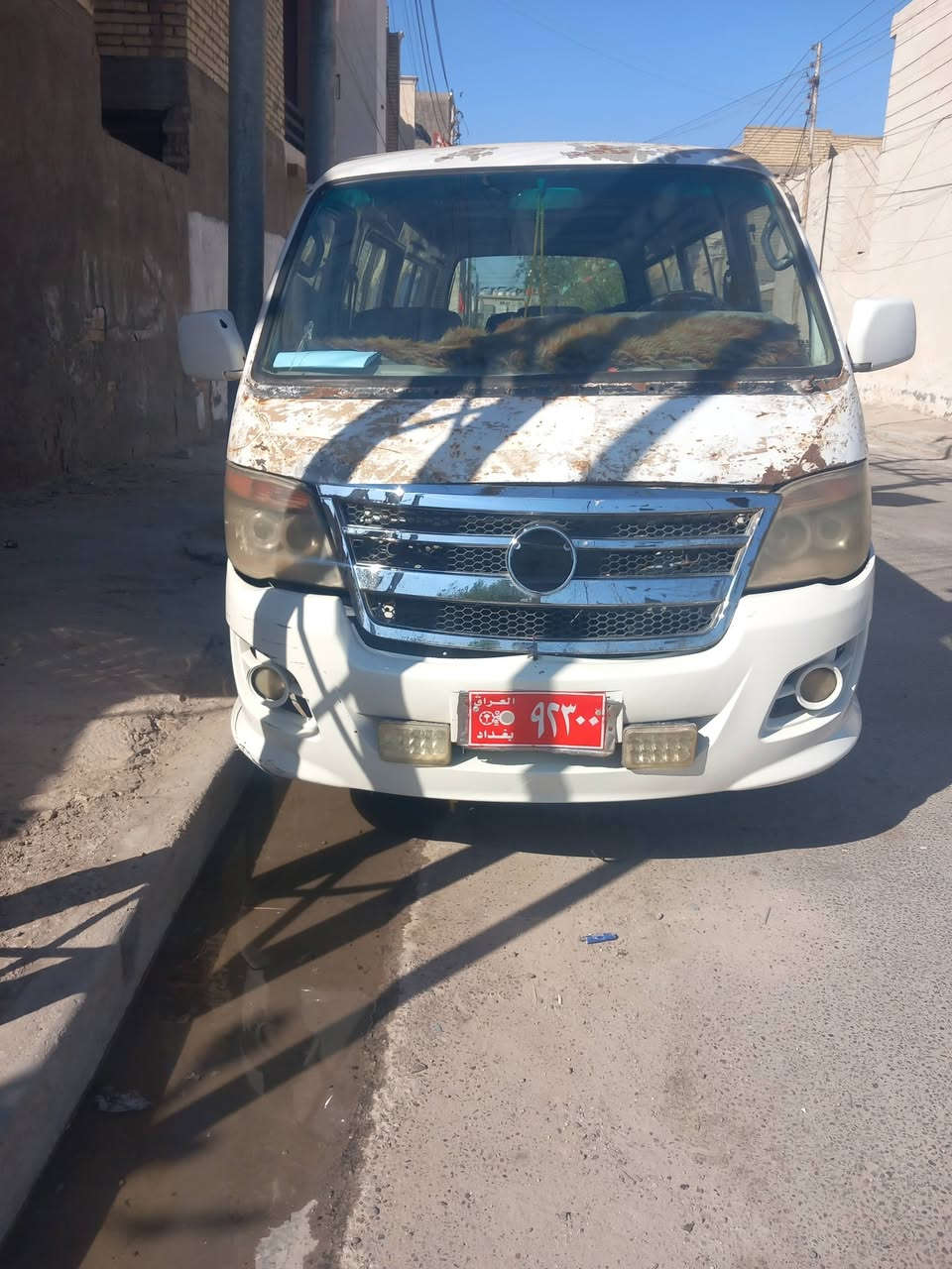 فتون موديل ٩ رقم احمر بيها مكينه وكيري بسته سيار جاهزه ابيع كوم حديد ١٥ هاذء،رقم مي ***********
