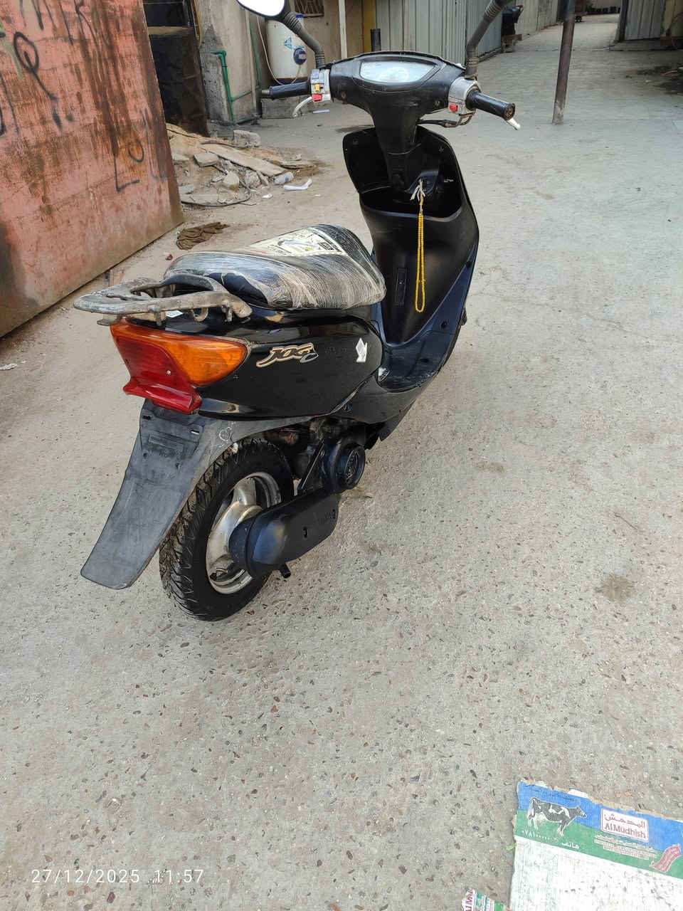 سلام عليكم دراجه لبيع عصفوري  حلوه جديده سعر 325وبيه مجال بسيط مكان حي القاهره ***********
