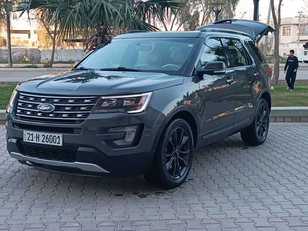 فورت ئيكسپلور موديل (٢٠١٧) كندي فول مواصفات كوشن جلد وكاراباي و هيتر (٧) نفري تبريد مركزي بصمه وكودي سردرگا سندوق شفت بانوراما (٣) شاشه دبل اكسل (٤) مودي ليخورين لايت زينون وليد شغال زور مواصفاتي تر گيرومكينه واكسل به شرت اسبانه ي برنه كوتووه مكينه ي (٦) پستون تنها (١٣٠) هزار روشتووه  نيظامي غازي ئيطالي بوبه ستراوه بوياغ بونيد و چاملغ بي ناوگرتن وينه ي سونار بردسته سنوي ورقم نوييه به شرتي تحويل و غرامه نرخي (١٧٥)$ ورق شوين كلار ژم (***********)
عربي 
فورت ئيكسبلور موديل (٢٠١٧) وارد كندي فول مواصفات كوشناته جلد وكاراباي و تدفييه (٧) راكب تبريد مركزي بانوراما (٣) شاشات تحكم استيرن فول بصمه تشغيل وبصمه ابواب تبريد مركزي فورويل (٤) مود سياقه سندوق شفت لايت زينون وليد بصمه شغال ويل (٢٠) گير ومحرك واكسل وحداديته مكفول ماشي (١٣٠) الف محرك (٦) سلندر حجم (٣٥٠٠)  وشادين نيظام غاز ئيطالي بي صبوخ بونيد وچاملغ بدون دواخل صور سونار موجود سنويته و رقم جديد شرط تحويل وغرامه سعره (١٧٥)$ ورق مكانه كلار  استفسار(***********) كالار, السليمانية
