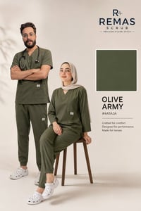 ريماس سكراب • زيتي • ملابس طبية
