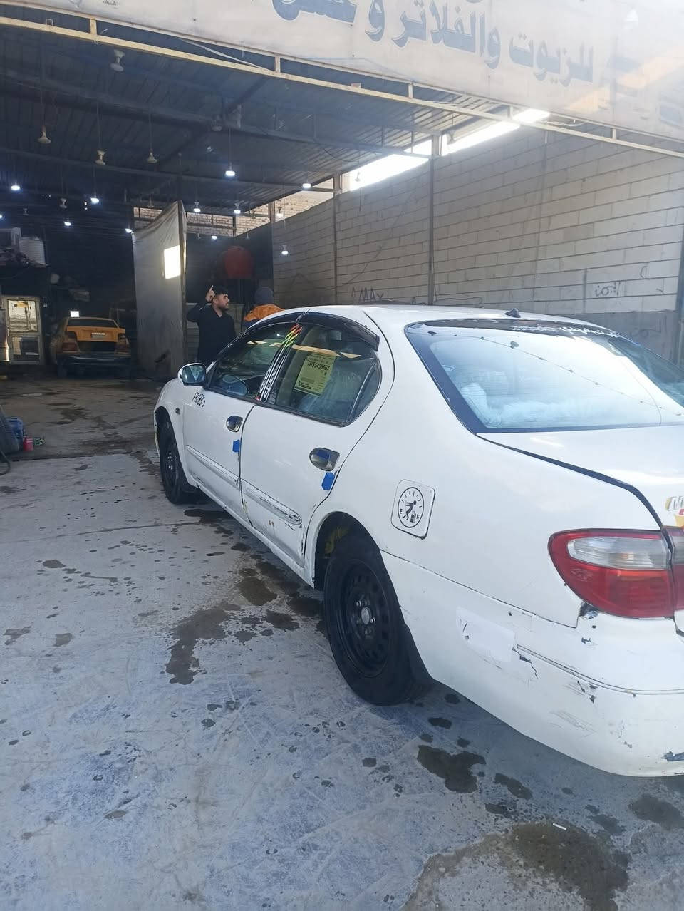 نيسان مكزما مديل 2002 سياره جاهزه نقصه التبريد بس غاز رقم نكليزي بسمي تحويل ثاني يوم حالت البيع معتاز 40 وبيه مجال مكاني نجف كير اتو ماتيك ***********
