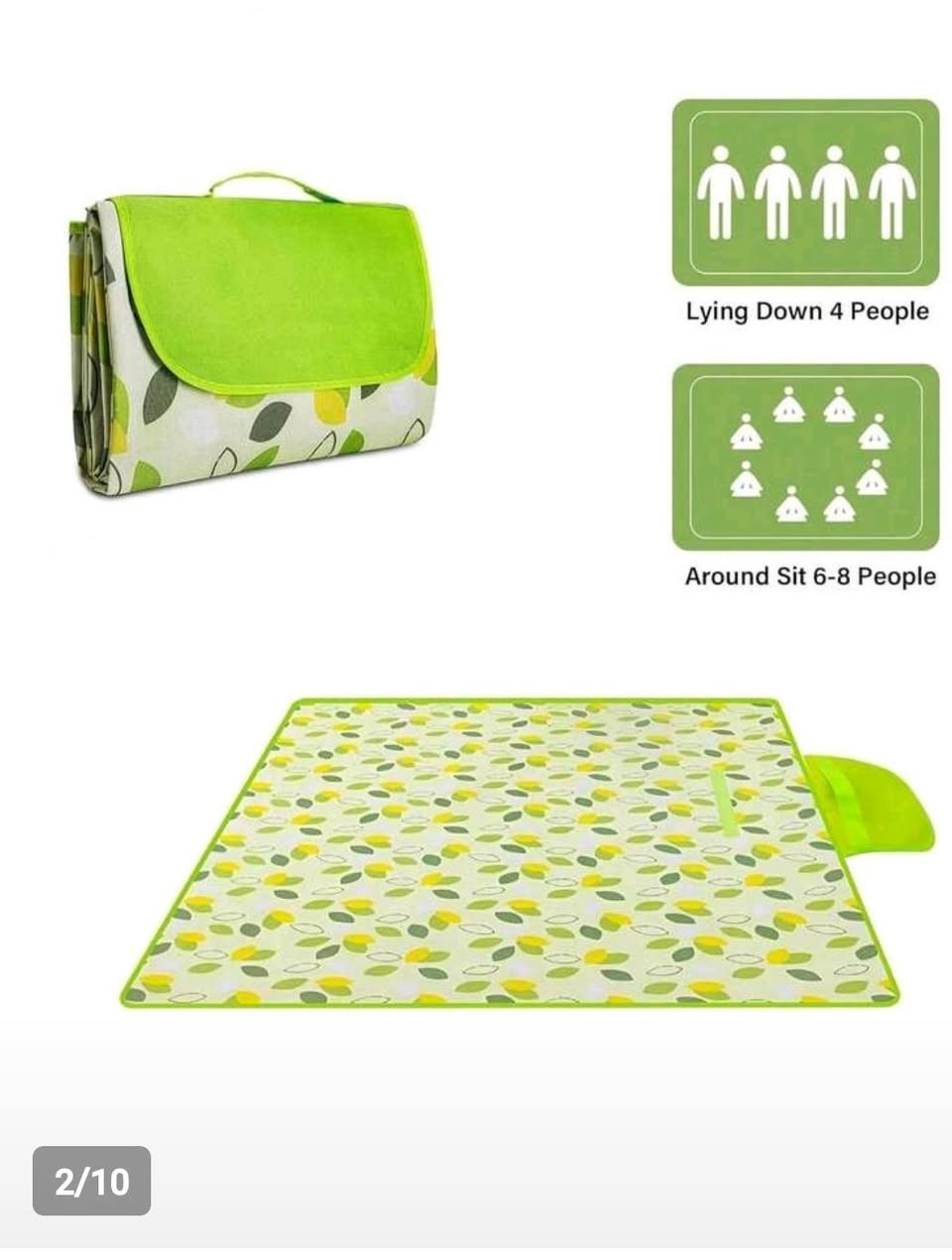 فرشة ضد الماء للسفرات والطلعات 
كوالتي عالي 
القياس مترين * مترين 
السعر ٧ الف


**إذا كنت صاحب هذا الإعلان وتريد حذفه لأي سبب، رجاءا أرسل رسالة إلى الدعم الفني**