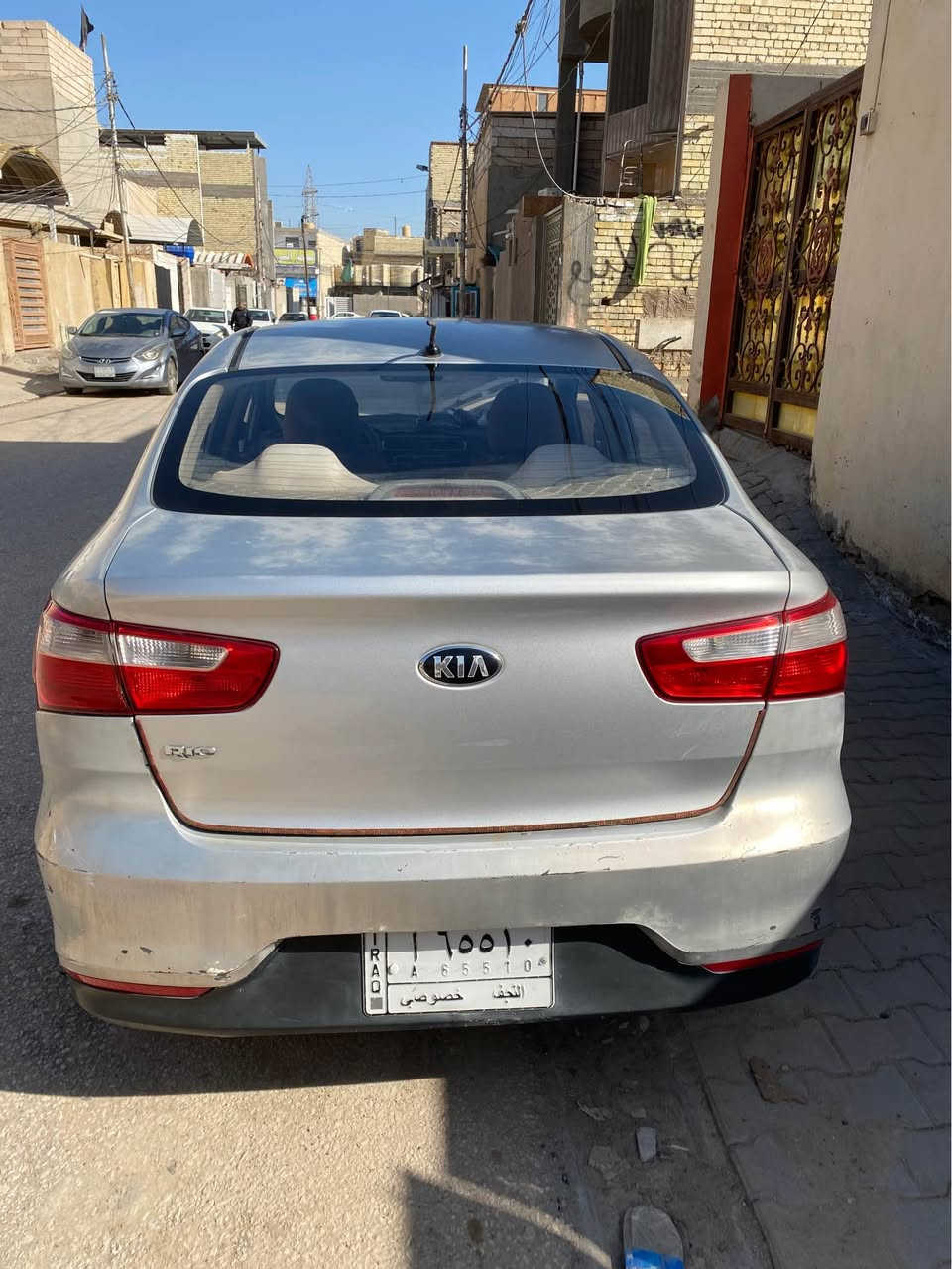 كيا ريو موديل 2016 مكينه 1600 سياره نظيفه وبااسمي مكاني  نجف  الرقم *********** النجف, العراق
