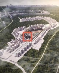 شقة أخيرة للبيع • مجمع OCR الزون الأول • ١٤٢م²