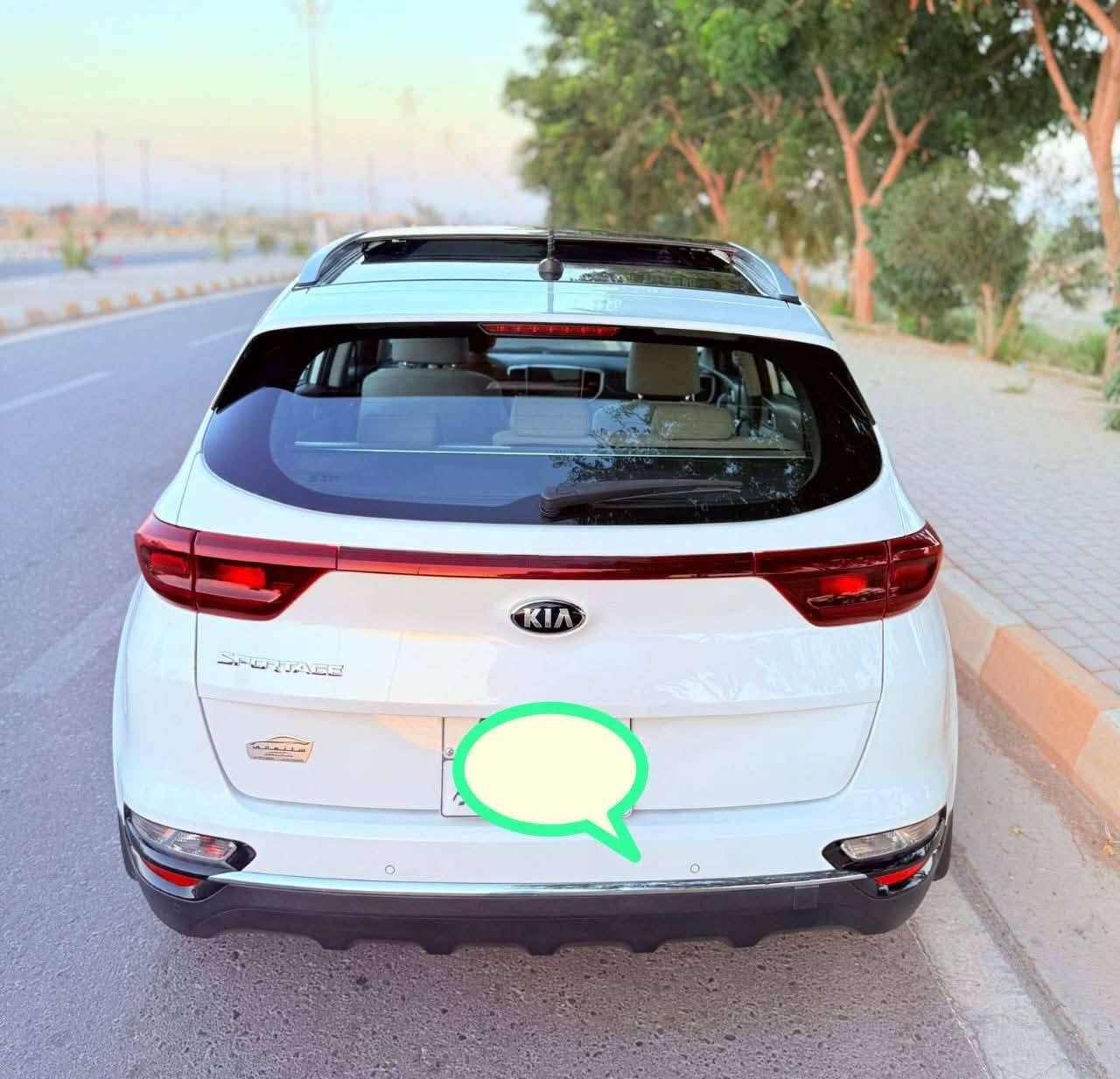 السلام عليكم عليكم
سبورتج ٢٠٢١ خليجي،محرك ٢٠٠٠
السيارة مكفولة، سونار مرفق
السيارة جديدة كلش استعمالها نظيف كلش
السيارة ماشية ٨٥ 
السيارة جاهزة
شاشة اصلية ،مري كهرباء،والباقي معروف 
والسعر 210
والمكان الدورة 
وهذا رقمي ***********
رقمها سليمانية باااسم لسنة 2027
