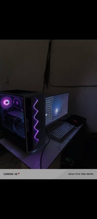 بيسي للبيع مواصفات الكيس⬇ Gtx 1660 super  Ryzen 3600  Ram 16  B 550 كي...