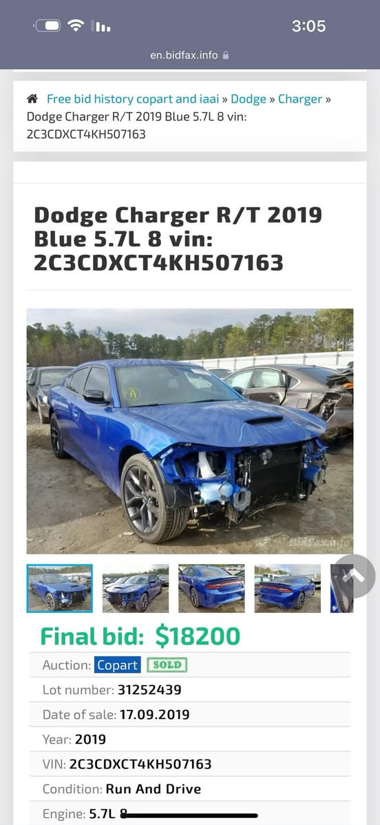 السلام عليكم جارجر هيمي 2019 سياره  جديده جدا ماشيه 65 الف موصفات الارتي معروفه فتحه كشنات كهرباء شاشه كبيره
وعليه دركه RBM وسياره بيه 3 قطع صبغ جاملغ وباب كلير وبنيد لا بيها لا لغد ولا شاصي السياره كامله مكمله مابيها ولا دينار مصرف تخم تايرات جديد وصدر وباتري 
مكان السياره السيديه
السعر :225 وبيه مجال حك جيه.
اي استفسار على هذا رقم : ***********
