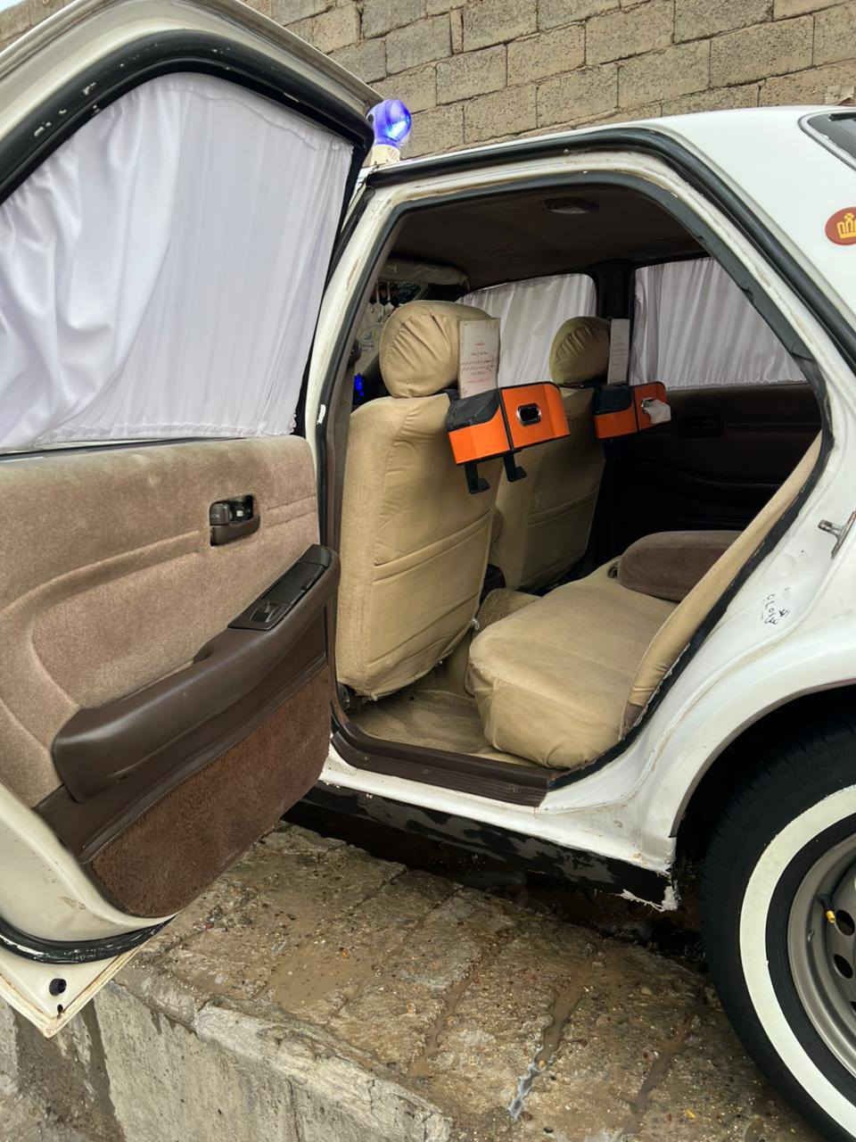 السلام عليكم حبايب كلبي كرسته تكم موديل 92 سياره مسستمه بدون ضربه  مصبوغه عام جماليه السياره احله من الصور تجي تكلب وتفحص سونار  مكفوله كص نقل عيب شرعي بيها طخات بالجاملغات الخلفيه ومعمرات ماواصلات للحوض سياره كير مكينه خير من الله  اترايك وين ميعجبك سياره رقم ميسان نكليزي بسمي سنويه صقطت قبل شهرين سياره مصفره من كلشي مداور ثاني يوم سياره بيها منضومه غاز خزان ابو ال 80 +صيانه مجانيه لمده سنه ضمان الصيانه باقيله 9اشهر حداديه 100/%100قبل 20يوم بدلتها امامي خلفي تخم تاير ابو الخطه +ويل عادي سياره سنتر لوك تقفيل تفتيح عن بعد دشبول جديد توني شاده كهربائيات كلها شغاله منضومه زنون السعر المطلوب 50وبيها مجال حك الجيه ممتواجد ع الفيس الاستفسار الاتصال ع الرقم ‏‪***********‬‏
