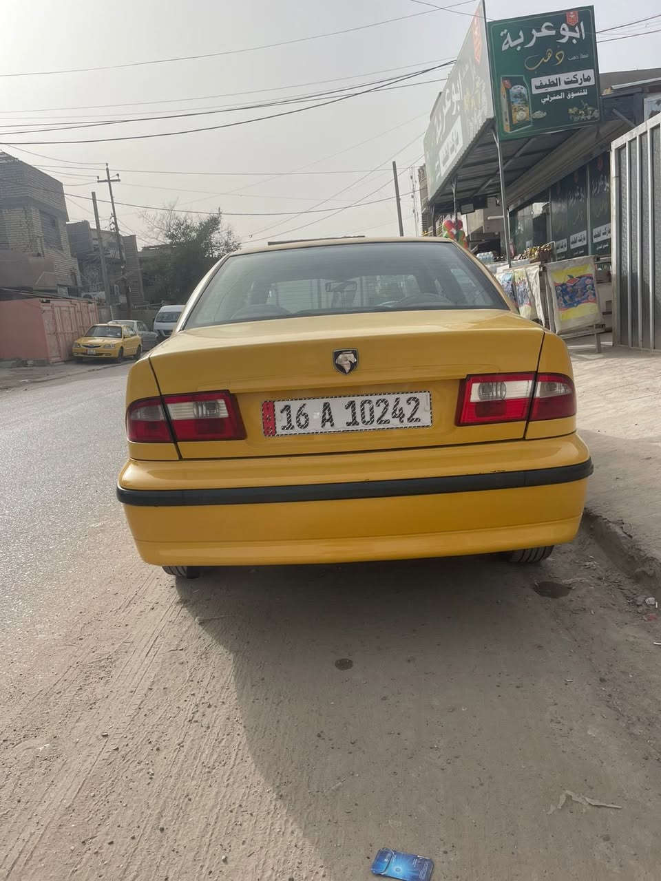 السلام عليكم سمند موديل ١٣ بسمي رقم انكليزي مشروع وطني سيارة جاهزة من كلشي اي نقص ما بيهة نضيفة كلش 
عنواني بغداد الزعفرانية 
هاتف/***********
