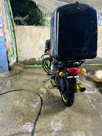 دراجه بوكسر موديل ٢١ مرقمه بغداد ب اسمي تحويل ثاني يوم بيها نقوصات اشا...