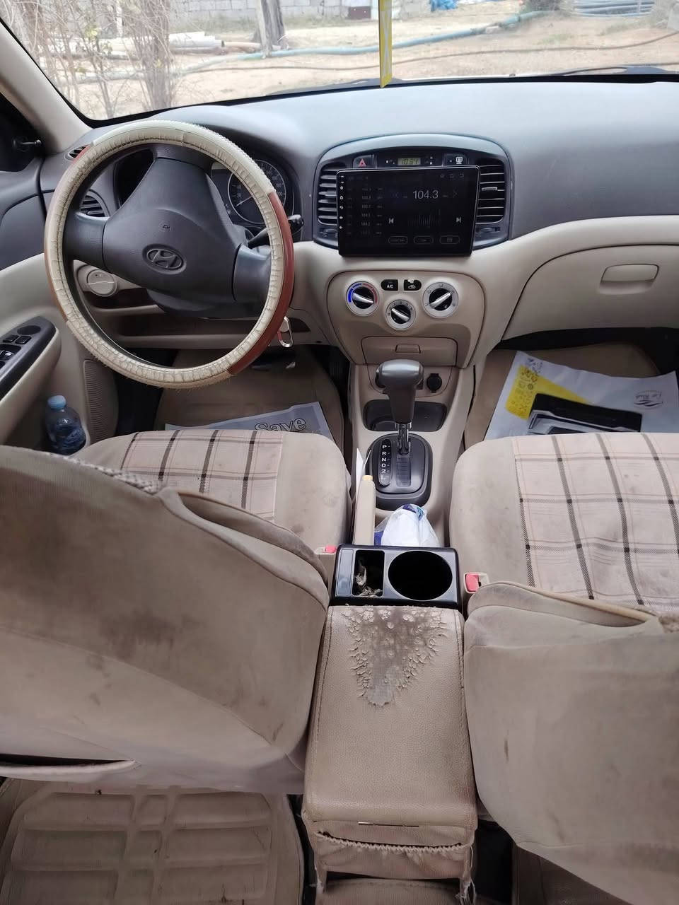 اكسنت موديل 2009   مكينه 1600 لاتنقيص ولاتبخير الصدر خيرمن الله رقم اربيل مكان السياره بغداد اليوسفيه ناحيت الرشيد السعر85$ وبيها مجال ***********
