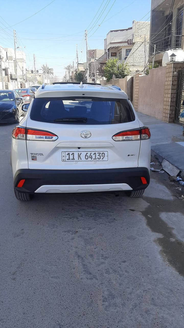 تويوتا كورلا كروز خليجي هايبرد موديل 2024 بحاله الزيرو
جديده جدا بدون ضرر رقم بغداد بأسمي تحويل مباشر
عداد المسافه 9 كم المواصفات فتحه سقف رادار امامي
تبريد شاشه قطعتين نضام تحديد مسار شاشه ابل كار بلي
نضام ترحيب عن قرب ذاتي قياده الاليه تحكم مقود اربع جهات بلوجكتر  سبايدر قماره
واكرر السياره جديده جدا وبوضع الزيرو              سعر 170
مكانه البياع.         ***********
