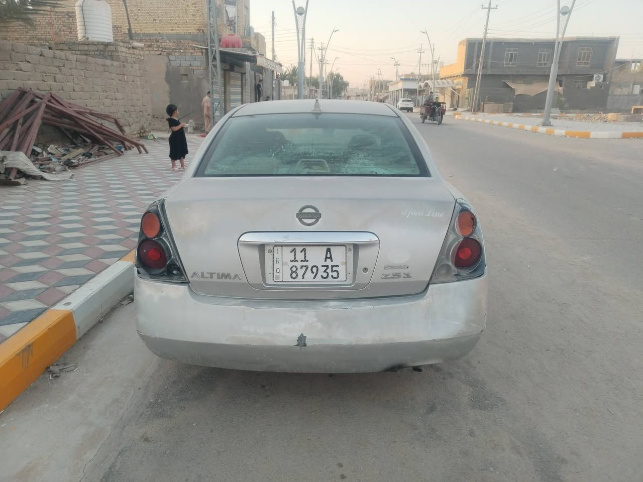 نيسان التيما ٢٠٠٥ رقم بغداد بأسمي  محور كير ومكينه كامري ابو الجف 
مثل ما موضح كدامكم بيها جراد بالبنيد وبيها طخات ما مسويهن  حداديه 70٪ 
تبريد يشتغل
المكان الناصرية
السعر ٣٣ ورقة
***********
