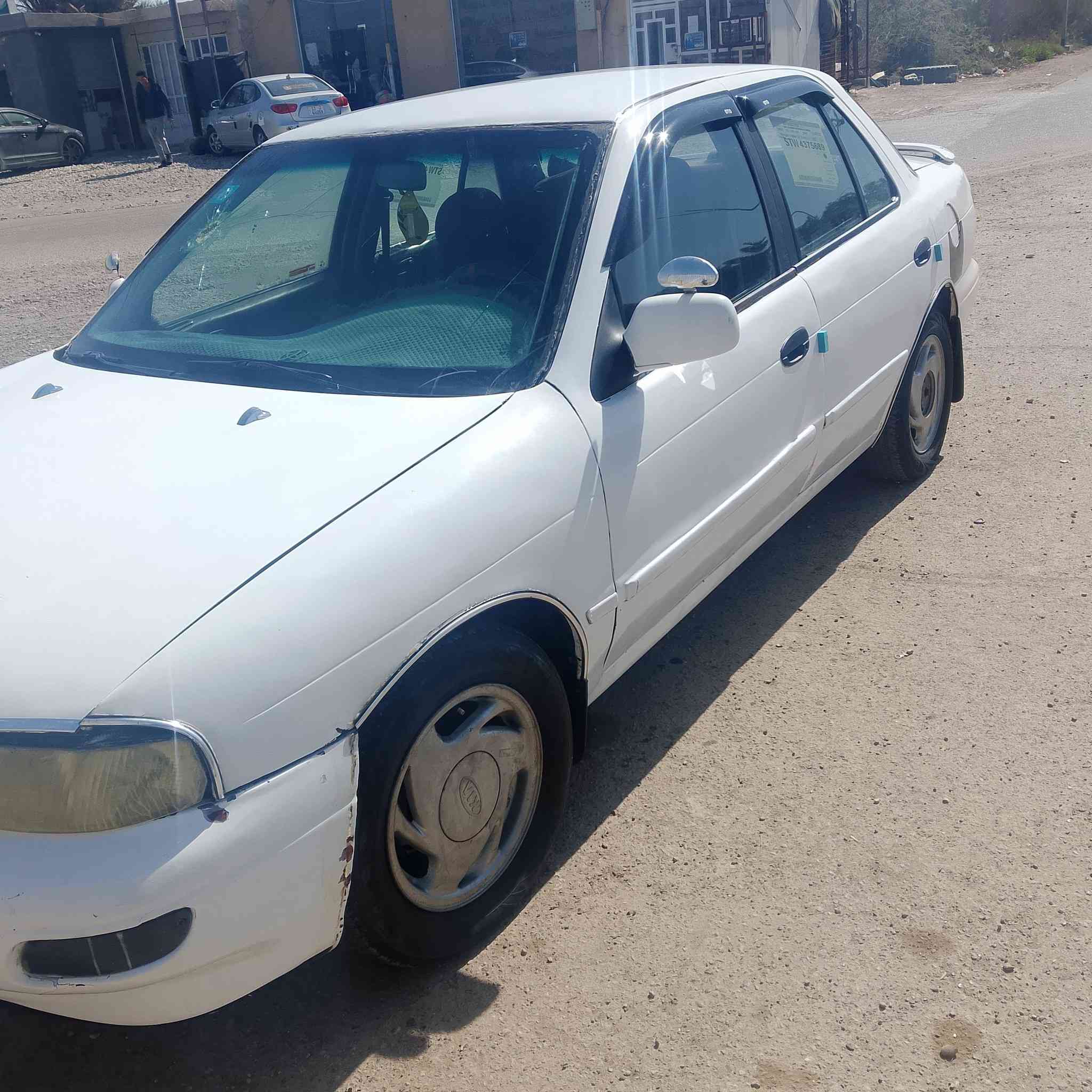 سلام عليكم كيه سيفيا موديل 95 مصبوغه الجماليه سنويه الئ 29 مكينه وكير مكفول الاتصال  ***********
