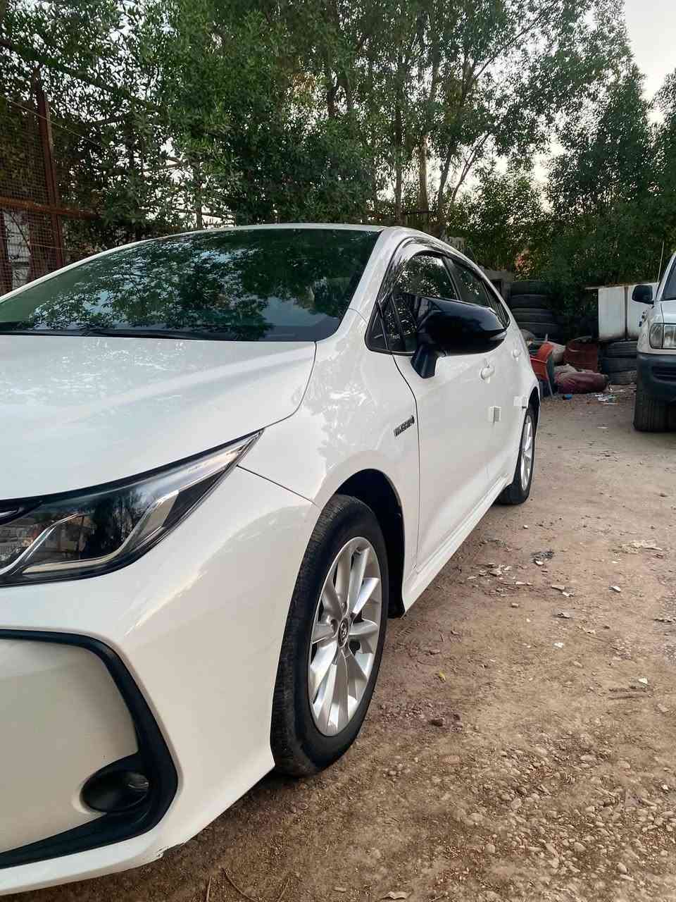 كورلا هايبرد موديل 23 شكل خليجي ماشية90 مكفولة كفالة عامة بعدها علة وضع الشركة سبير منازل  بيها بارد وموضح بل سونار سعر 140 
وبيها مجال مكاني بغداد غزالية رقم***********
