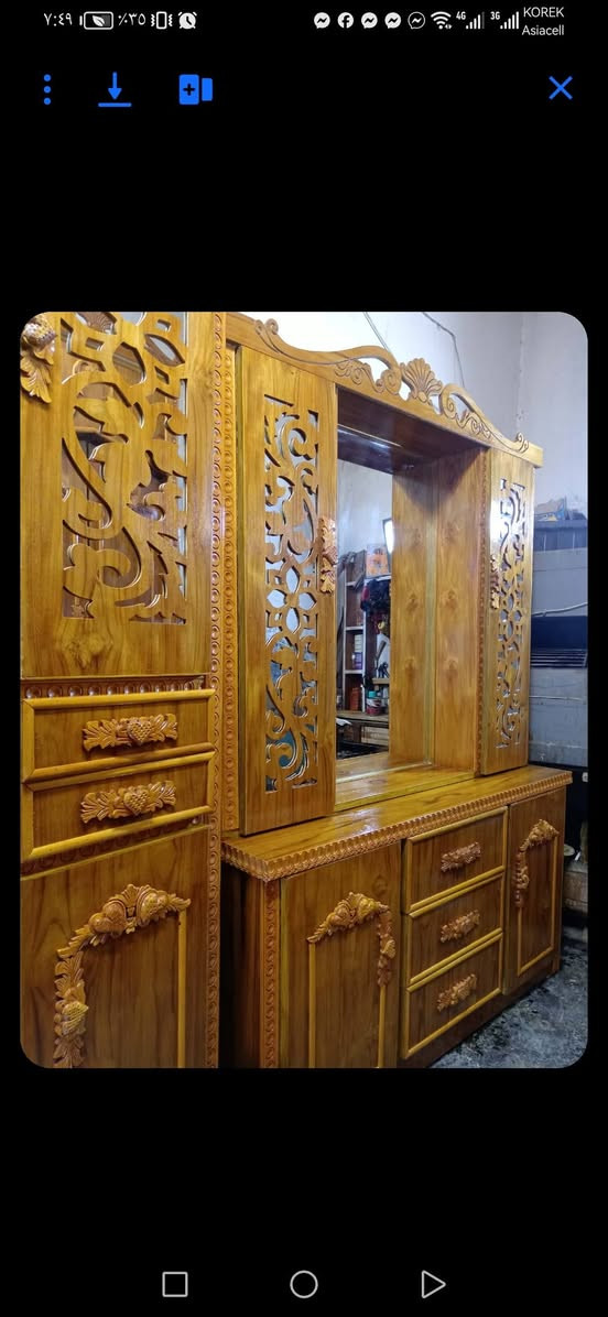 للبيع غرفه 5 ابواب ملحق فصال ابراج نقش زان 
شغل درجه اوله صاج 5 ملم صبغ حراريا 
سعر مناسب جد بس750 مع النقل ولشد داخل الموصل


**إذا كنت صاحب هذا الإعلان وتريد حذفه لأي سبب، رجاءا أرسل رسالة إلى الدعم الفني**