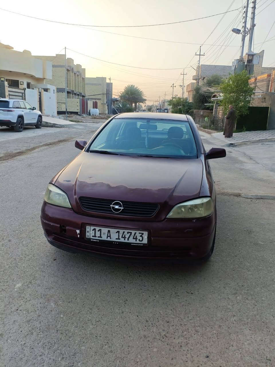 السلام عليكم ورحمة الله وبركاته 
اوبل استرا 2002 رقم بغداد انكليزي بسمي سيارة 🚗 جاهزه مكفوله صبغه بلادي بي جراد السعر 50 بيه مجال ***********.   ***********
