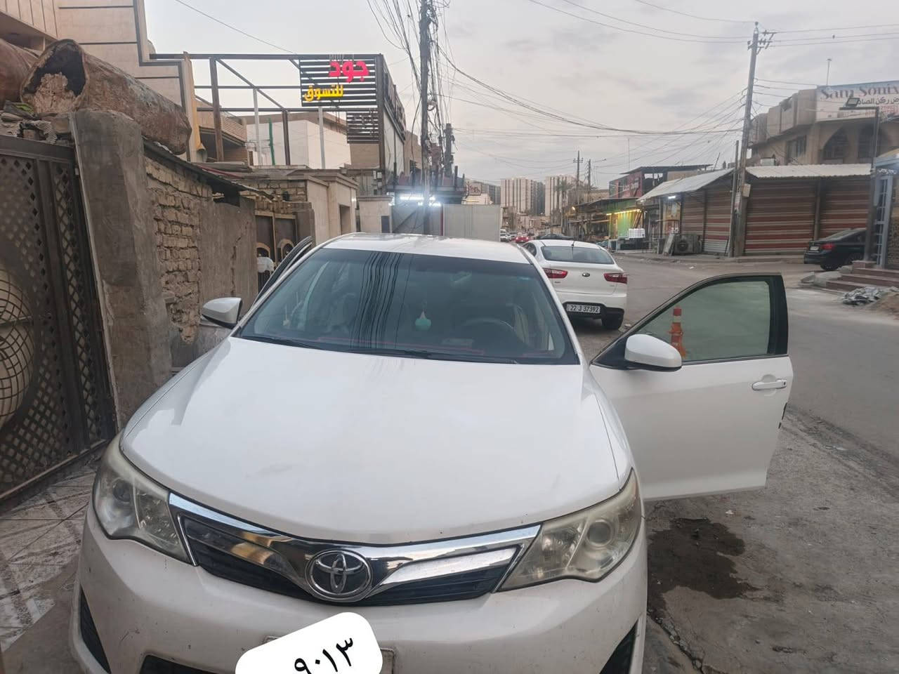 السلام عليكم كامري موديل 14 بغداد بسمي مكاني الدوره بيهه صبغ الجاملغ الخلفي جهت السايق فقط نضيفه جدا السعر 155 رقمي ***********
