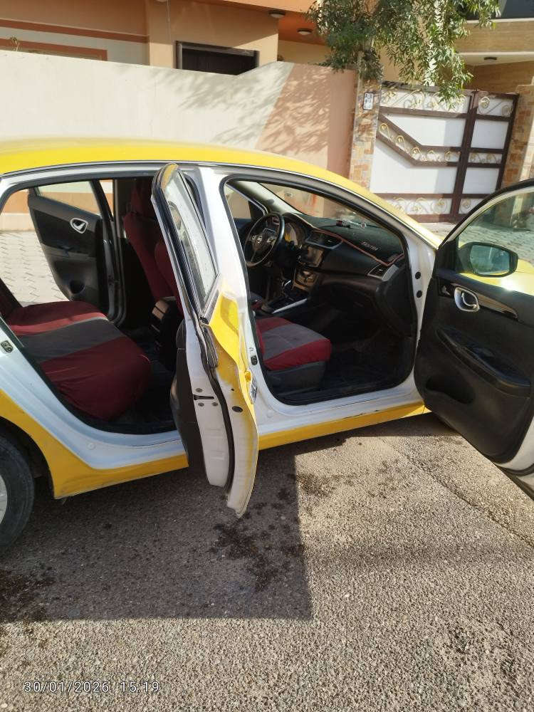 نيسان سنترا 2019 تاكسي باسمي مكانها الناصرية وارد أمريكي مبدل بنيد وجاملغ عكس السايق *********** ب٨٥ وبيها مجال متوفر فيس وواتس آب ناصرية, ذي قار
