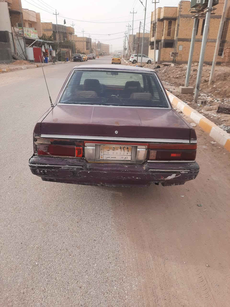 نيسان لوريل موديل 88 رقم ذي قار مشروع وطني السنويه ل 27 ماكينه وكير ونجي جدد شرط كهربائيات كلها شغاله جام كهربائي يصعد وينزل سياره جاهزه كل نقص ما بيها سعر 25 وبيها مجال قليل شراي يتصل مكان السياره ناصريه مركز المدينه مكلف بالنشر اتصال فقط***********
