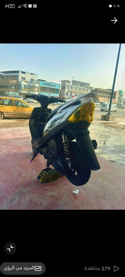 سلام عليكم
ماكس عدله مكينه مزوده ٥٥
 كله رياضي يدات بريك 7الوان
ستنده صفح 
يدات سكليتر
صالنصه شركه توبو
بك لايت ماصده اشاير
بيه كلوب زنون مال سياره كلش قوي 
بيه دبل خلفي RPM
 خرز رياضي
سعر 600
مكاني حله جسر ثوره
رقمي ***********
