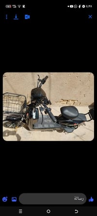 دراجة شحن • جديدة • بطاريات فاضية