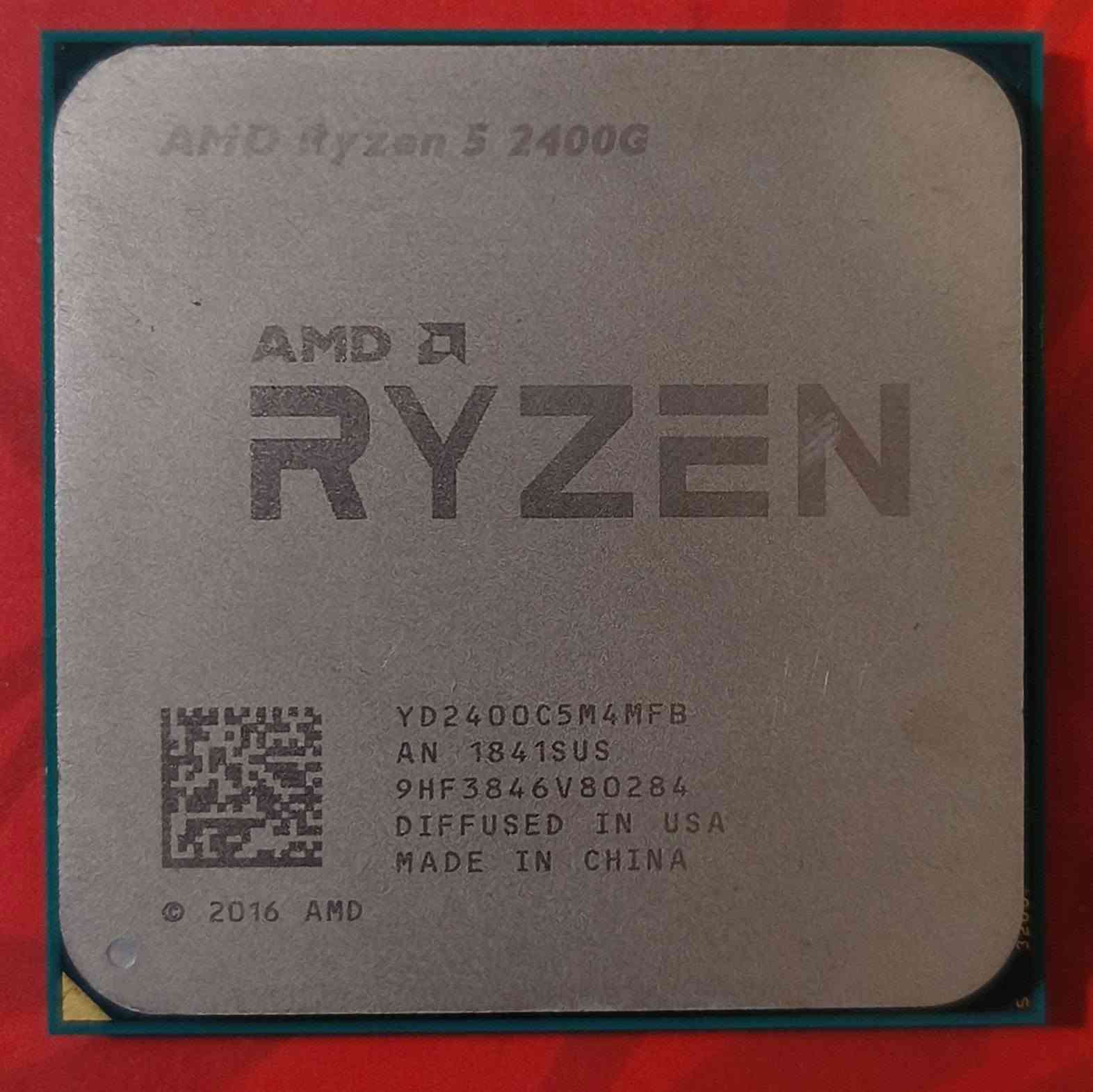 متوفر معالجات للبيع!
معالج Ryzen 5 2400G السعر 55 الف وياه مبرد اصلي
معالج Ryzen 3 2200G السعر 35 الف 
المعالجات بحالة جيدة جدا ونظيفة متوفر توصيل محافظات


**إذا كنت صاحب هذا الإعلان وتريد حذفه لأي سبب، رجاءا أرسل رسالة إلى الدعم الفني**