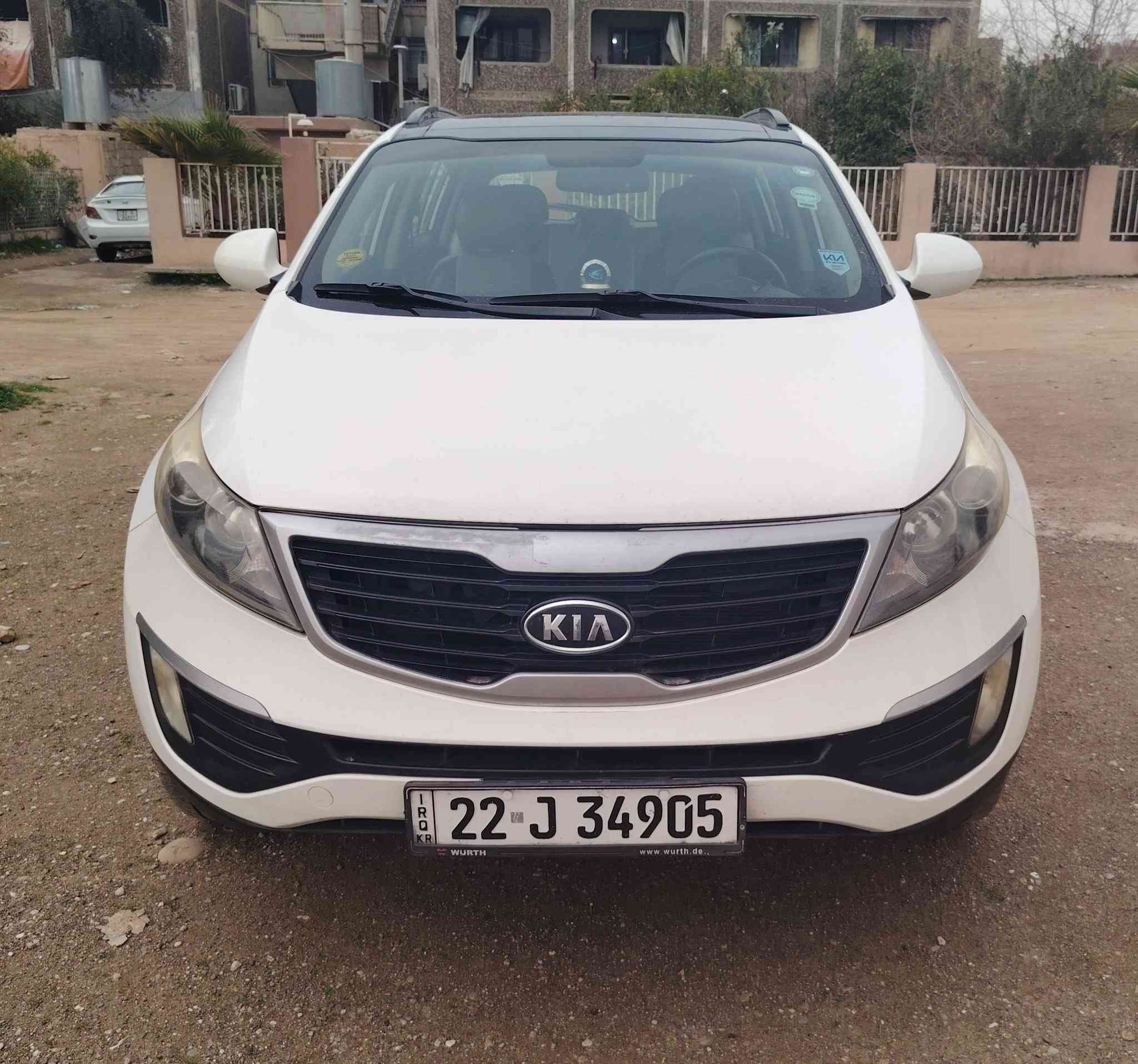 السلام عليكم
سياره كيه سبورتج ٢٠١٢ وارد خليجي
كلين بدون ضرر بدون حادث
تبريد توماتيك جامات كهرب تحكمات ستيرن شاشه شقف  بانوراما   محرك ٢٤ دوش
السياره بأسمي سنويه ل ٢٠٢٧
السعر ١٥٥
عنواني شقق الخضراء الجانب الأيسر***********
***********
