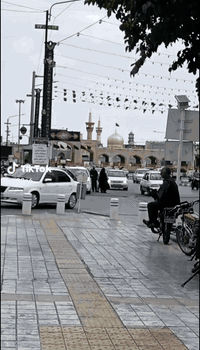 رحلة إيران • باصات عراقية • قم ومشهد