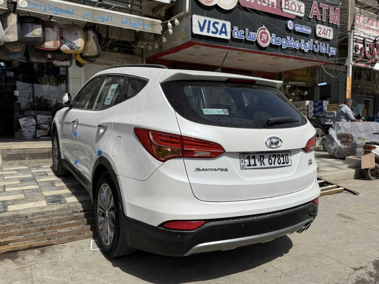 للبيع  سنتافيه مديل 2014 خليجي ماشية 97 الف  مكفول بيها نص  جاملغ خلفي ودعمية فقط موصفات فول لفول 1/1 مكينه 6 مكينه كير برغي ممفتوح بيهن عله وضع الشركه سياره كلشي بيها شركه كامله مكمله سياره جديده بمعنى الكلمه تخم تاير جديد صدر امامي خلفي جديد سبع اراكب ٣ قطع تبريد بصمه بنورامه رقم بغداد مكاني بغداد الشعب رقمي☎️ *********** سعر تصل وتدلل
